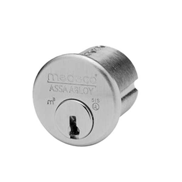 Medeco M3 Mortise Cylinder, Deadbolt 1-1/2, 6-Pin DL Keyway